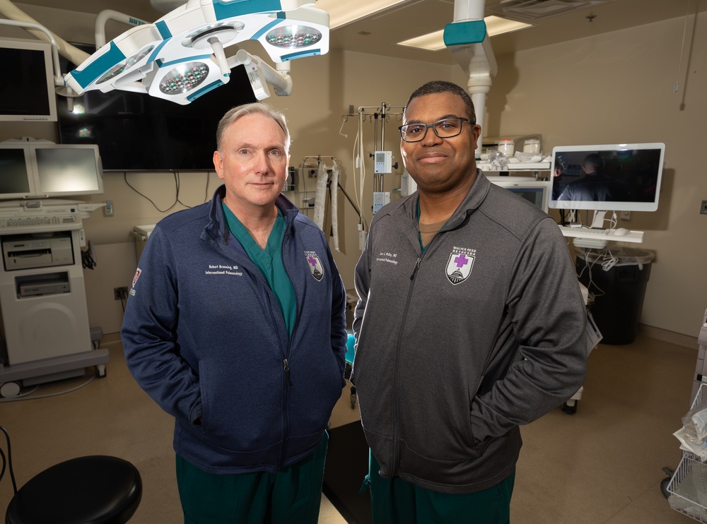 Walter Reed’s Dynamic Duo Achieve Defense Health Agency Medical Milestone