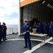 U.S. Coast Guard Cutter Forward (WMEC 911) holds a cutterman’s ceremony during Arctic patrol