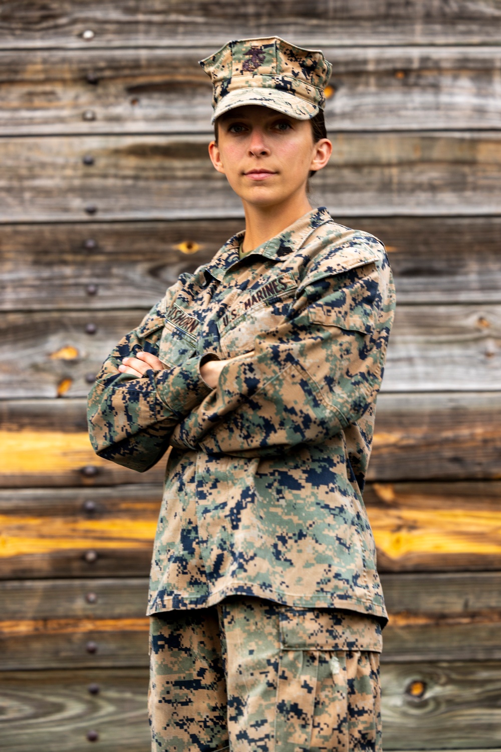 Female Marine Reservists