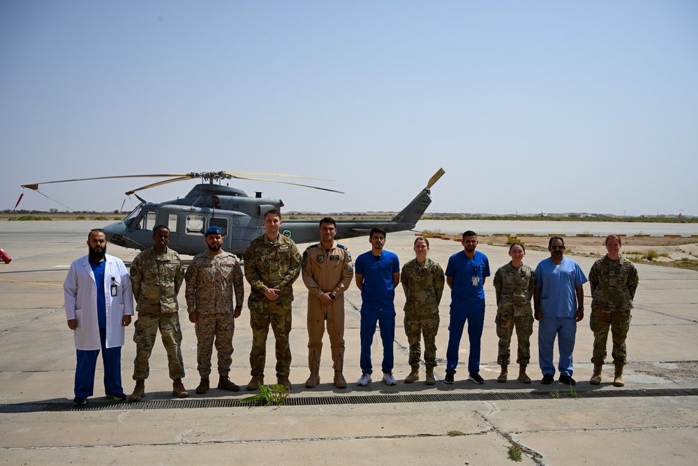 378th EMDS visit local hospital during Operation Agile Spartan