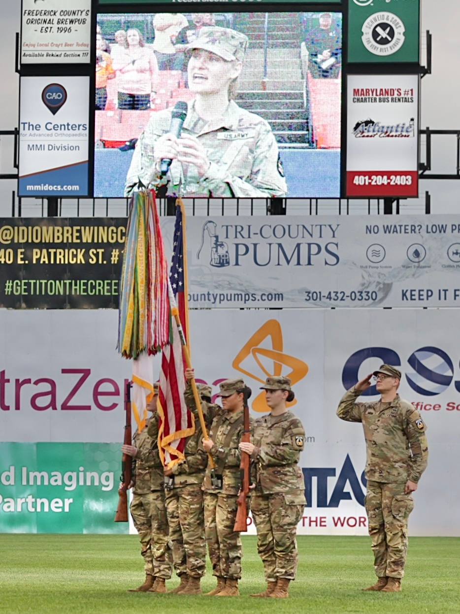 Fort Detrick Night at the Frederick Keys