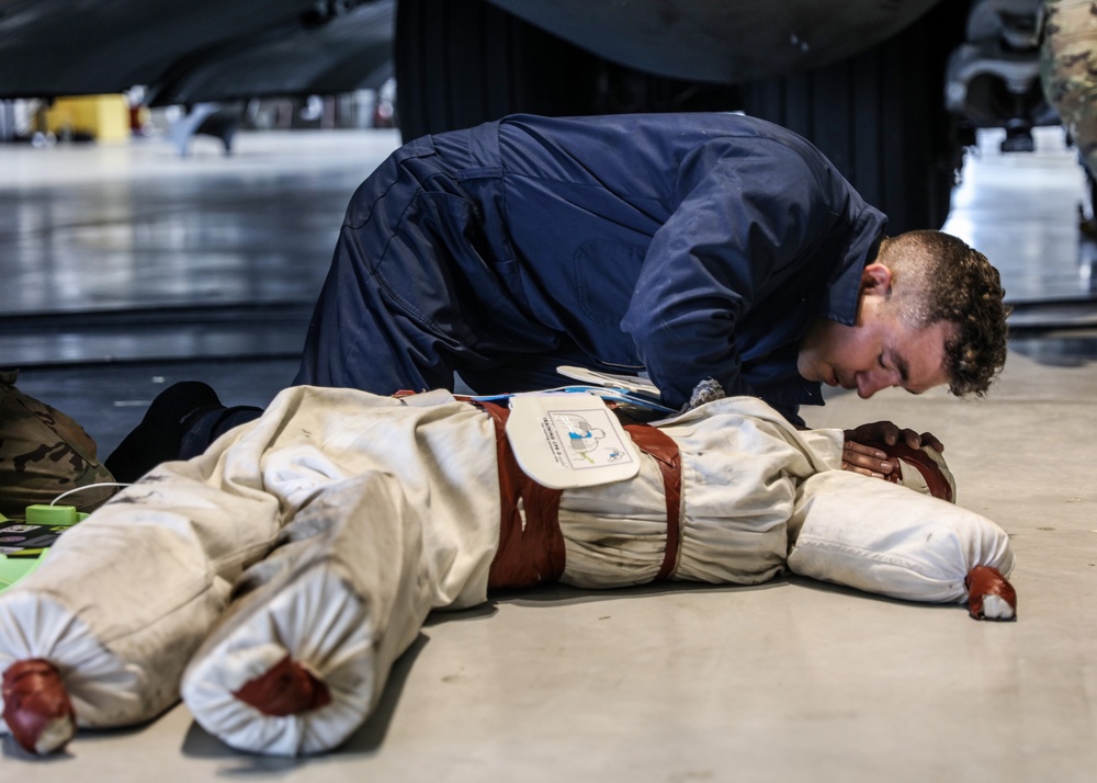 MXS conducts annual confined space training