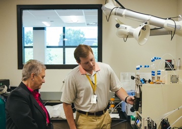 AMC executive deputy visits USATA, helps champion for funding