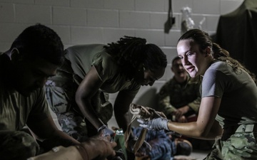 445th ASTS conduct mass casualty training
