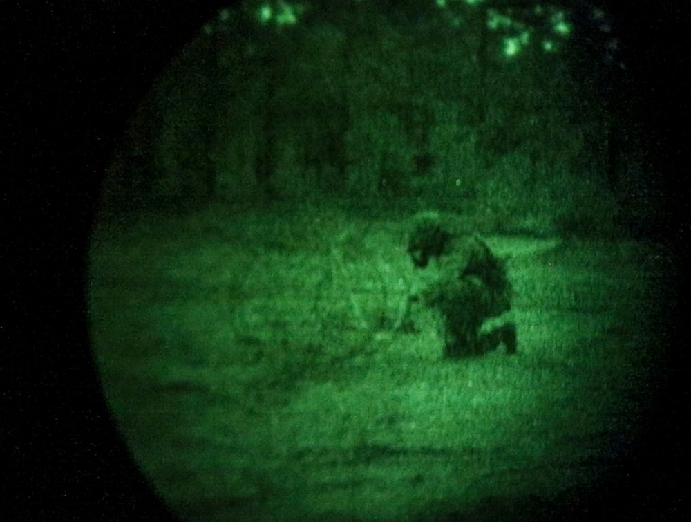 3BCT Engineers Conduct Nighttime Exercise