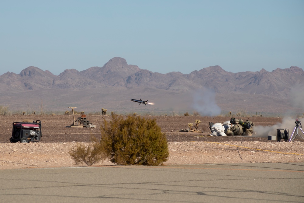 U.S. Army Yuma Proving Ground hosts Javelin missile operational test