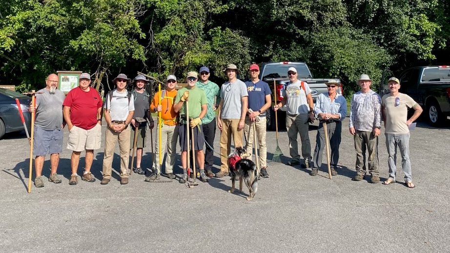 Volunteers lauded for work on Bear Wheels Mountain Bike Trail