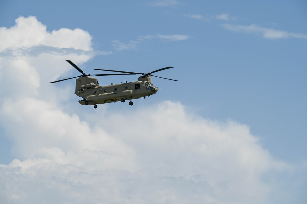 Guardians of Freedom practice airshow 2023