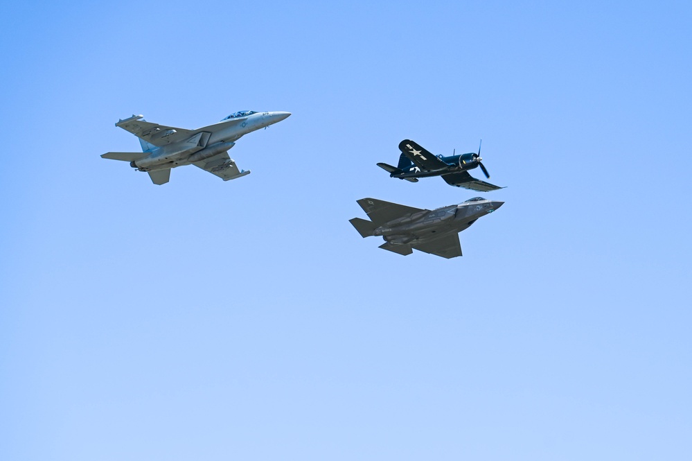 Guardians of Freedom practice airshow 2023