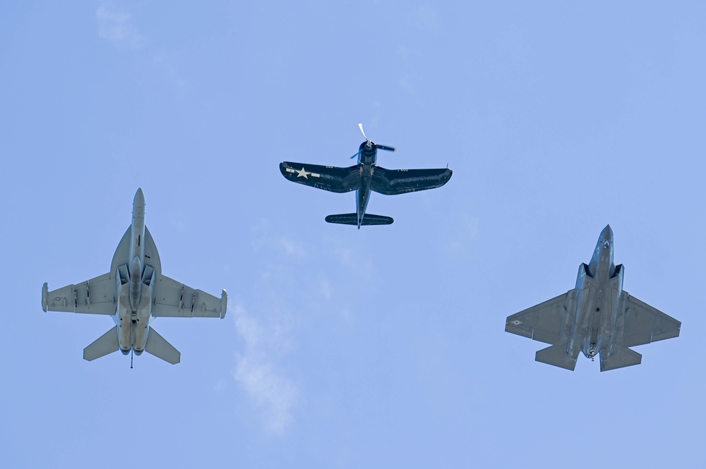 Guardians of Freedom practice airshow 2023