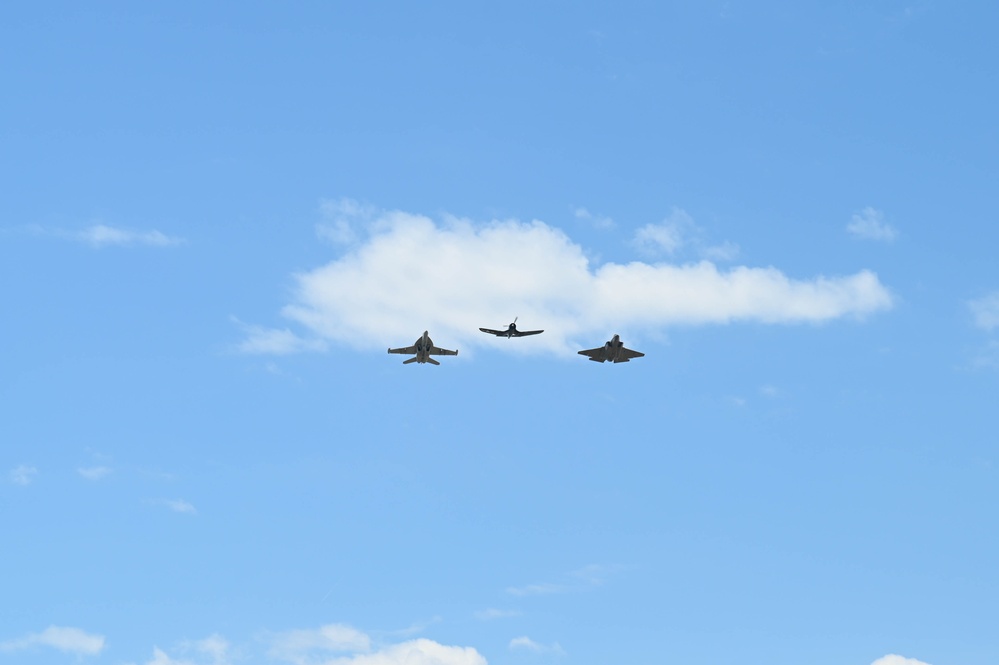 Guardians of Freedom practice airshow 2023