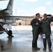 19th AF command team visits Holloman