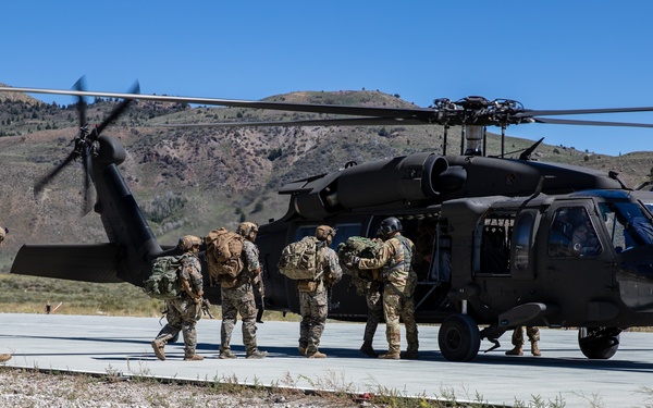 Marines on the move...