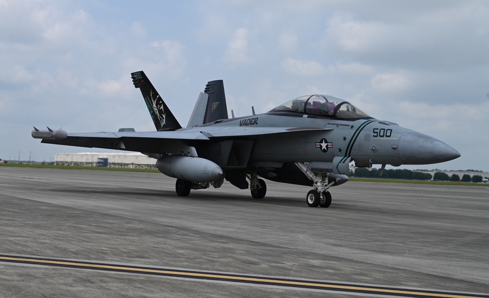 U.S. Navy Electronic Attack Squadron (VAQ) 209 trains at the Air Dominance Center