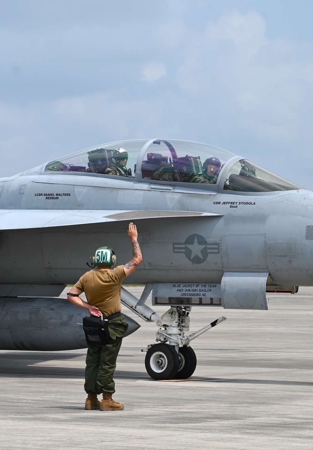 U.S. Navy Electronic Attack Squadron (VAQ) 209 trains at the Air Dominance Center