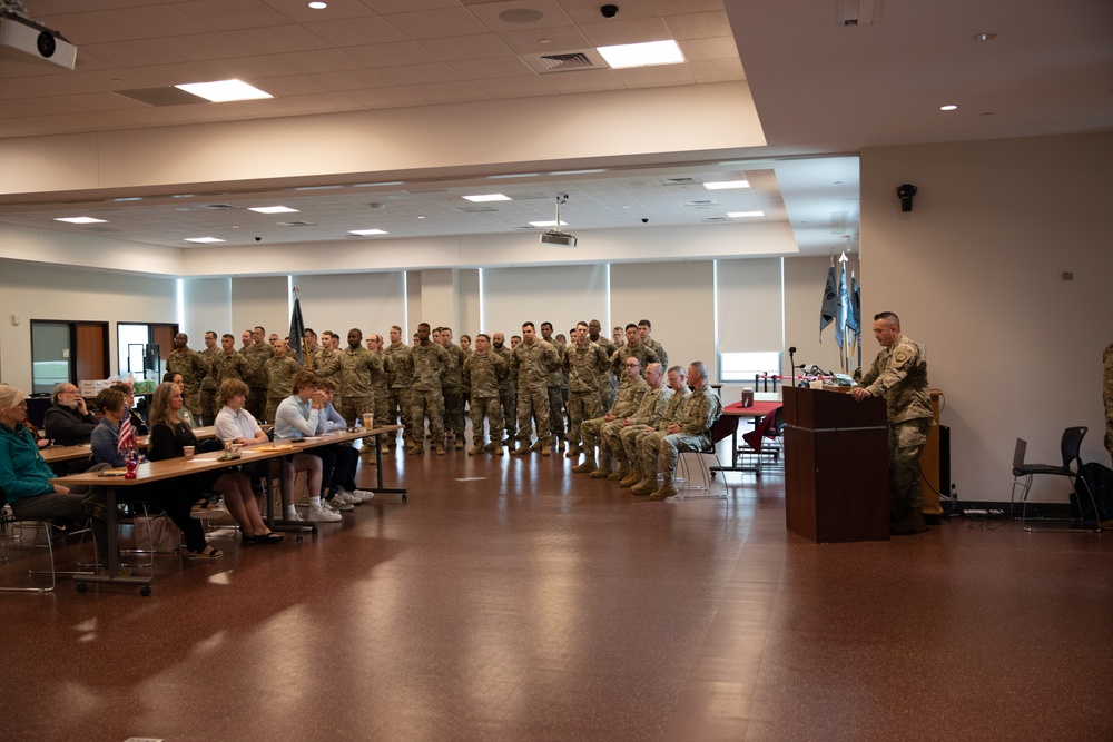 126th Cyber Battalion Deployment Ceremony