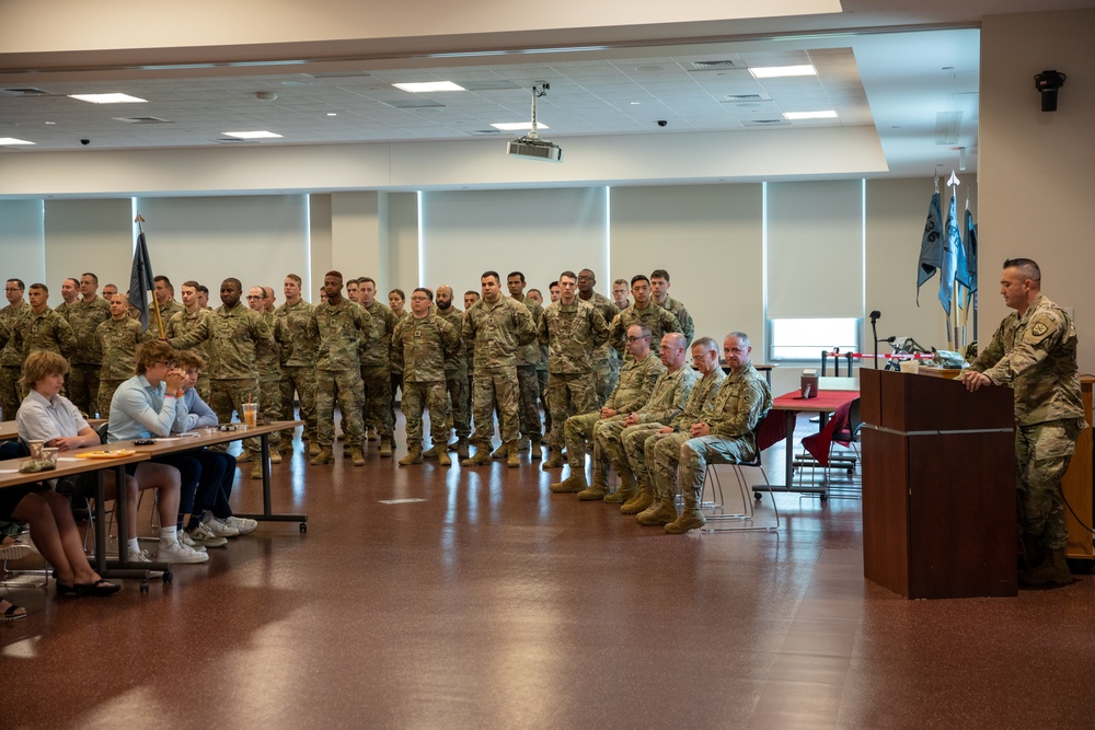 126th Cyber Battalion Deployment Ceremony