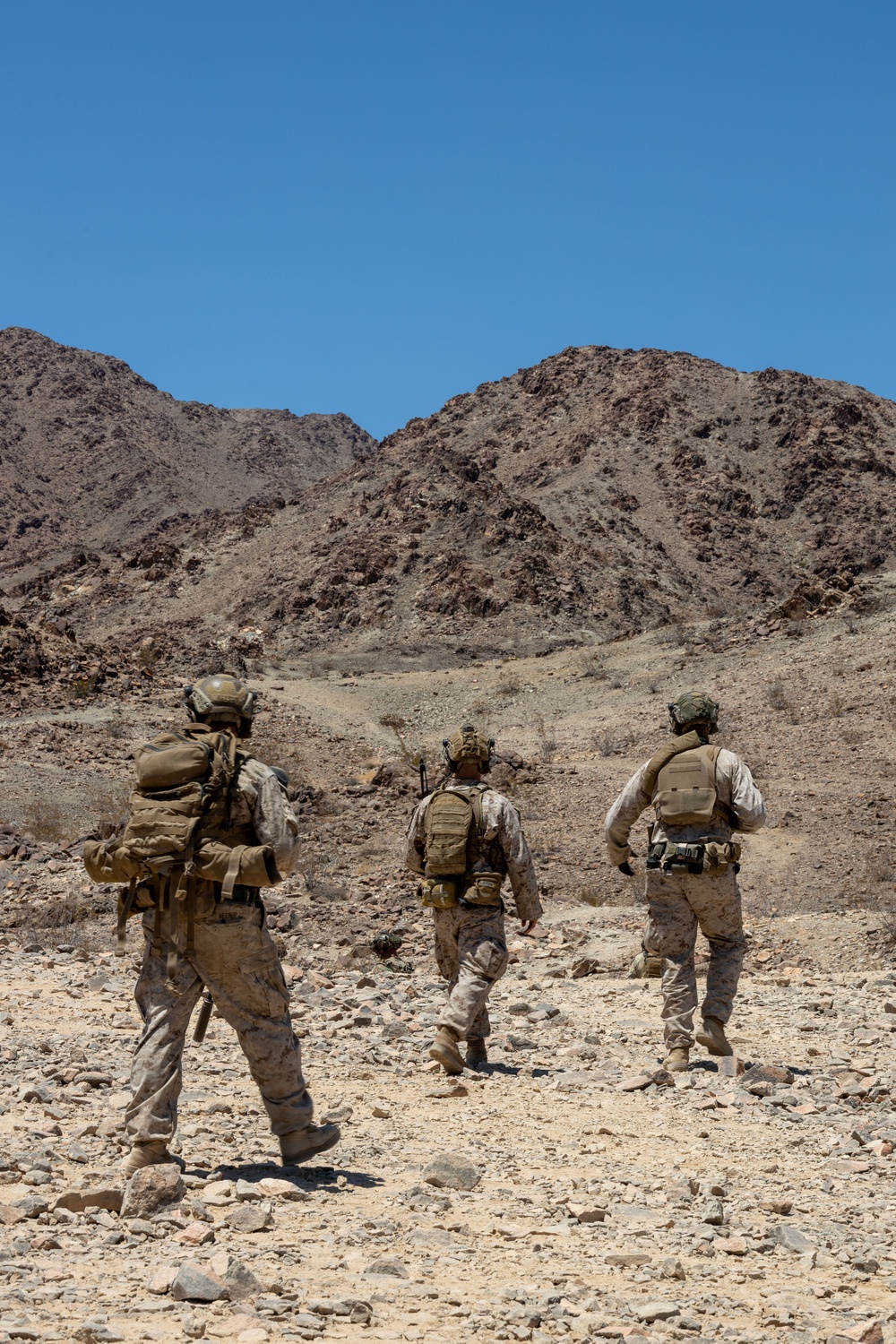 MARSOC Raiders conduct Range 410A with 3/4 at The Combat Center