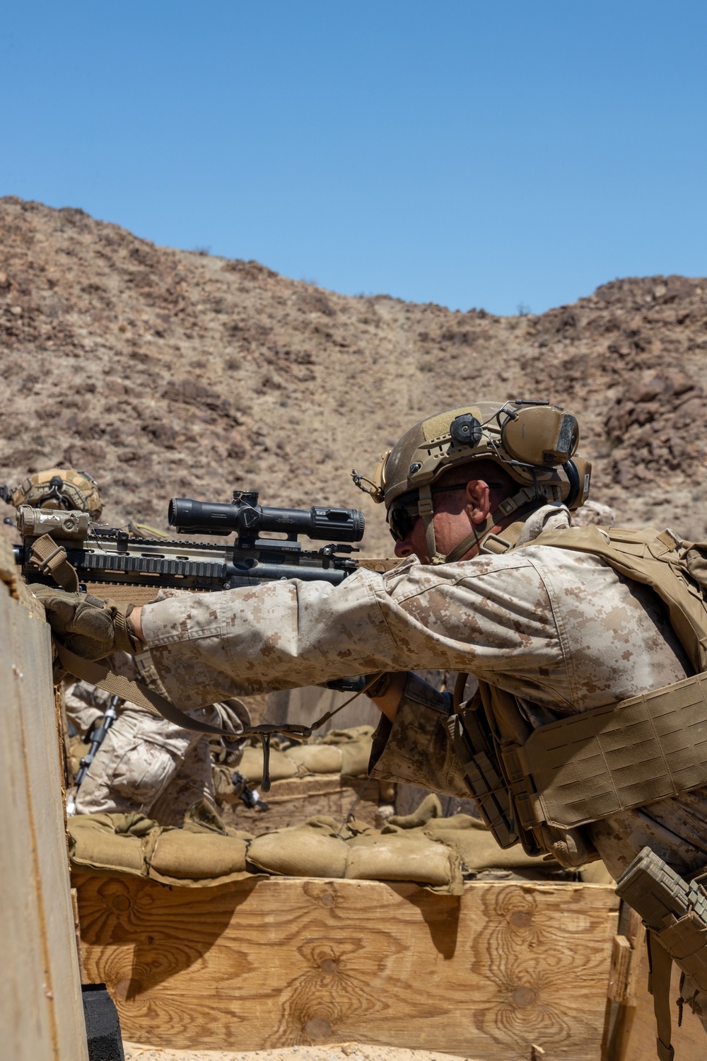 MARSOC Raiders conduct Range 410A with 3/4 at The Combat Center