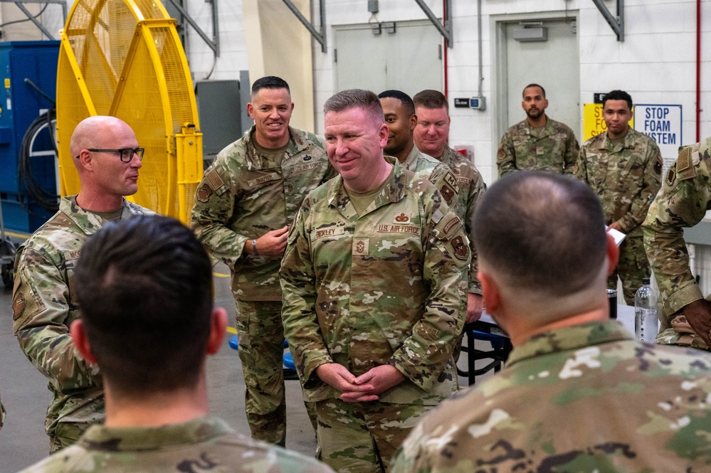 AETC Command Chief visits Luke AFB