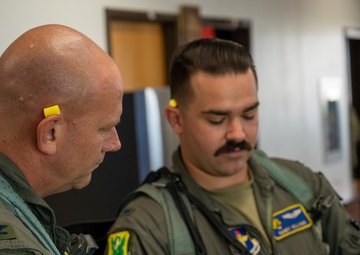 Col Davidson T-6 flight