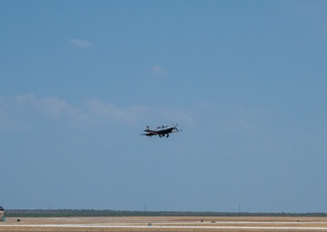 Col Davidson T-6 flight