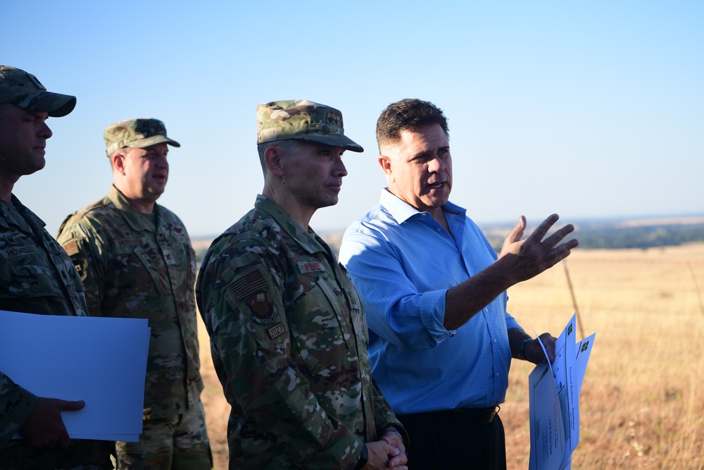 Maj. Gen. Hensley Visit