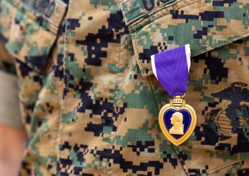 United States Navy Chaplain receives Purple Heart for Actions in Operation Iraqi Freedom
