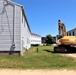 Work to build new foundations for relocated World War II-era barracks under way at Fort McCoy