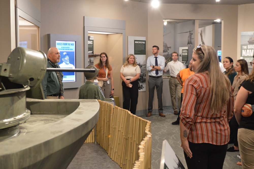 NAVSUP Fleet Logistics Center-Norfolk staff members visit Naval Museum