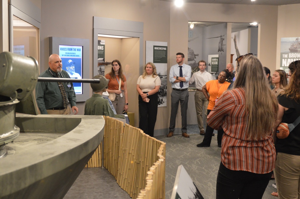 NAVSUP Fleet Logistics Center-Norfolk staff members visit Naval Museum