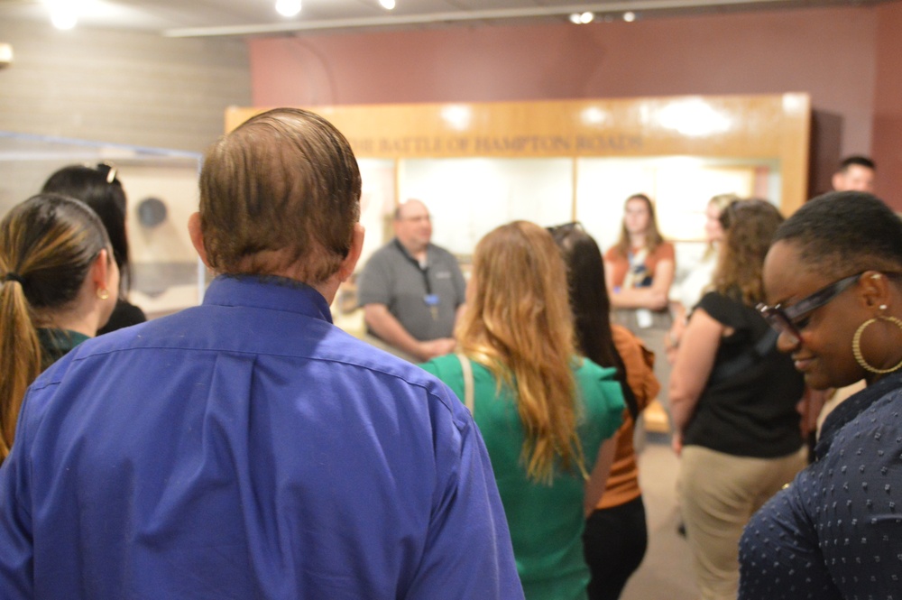 NAVSUP Fleet Logistics Center-Norfolk staff members visit Naval Museum