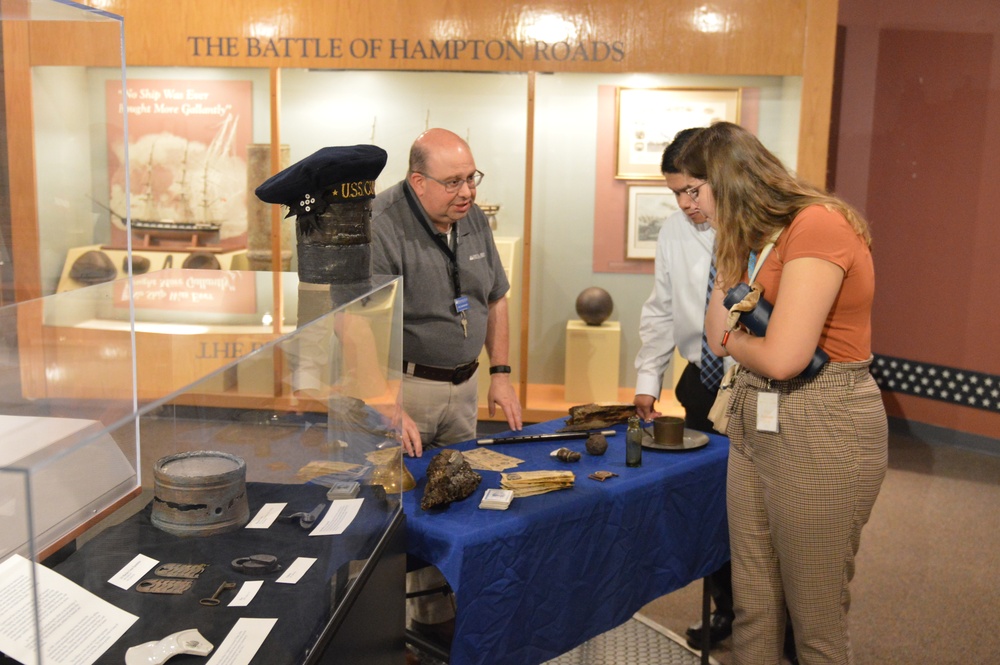 NAVSUP Fleet Logistics Center-Norfolk staff members visit Naval Museum