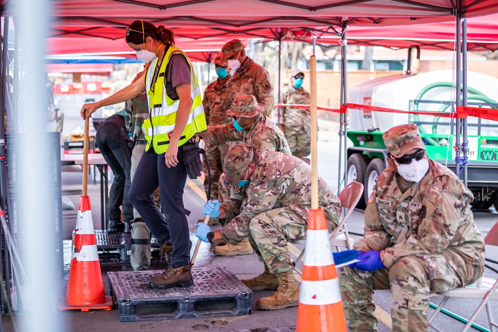 JTF-50 Conducts On-Site Decontamination in Lahaina