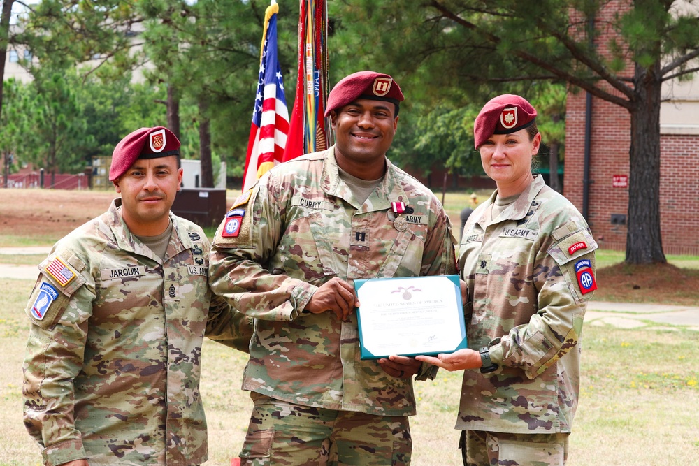 Bravo Company, 307th AEB Change of Command Ceremony