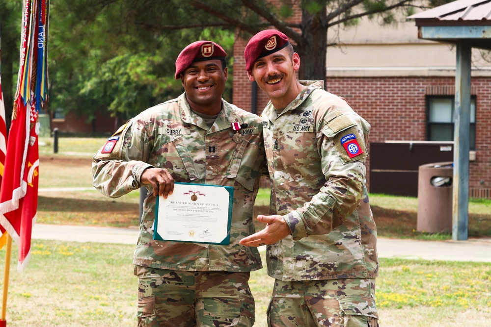 Bravo Company, 307th AEB Change of Command Ceremony