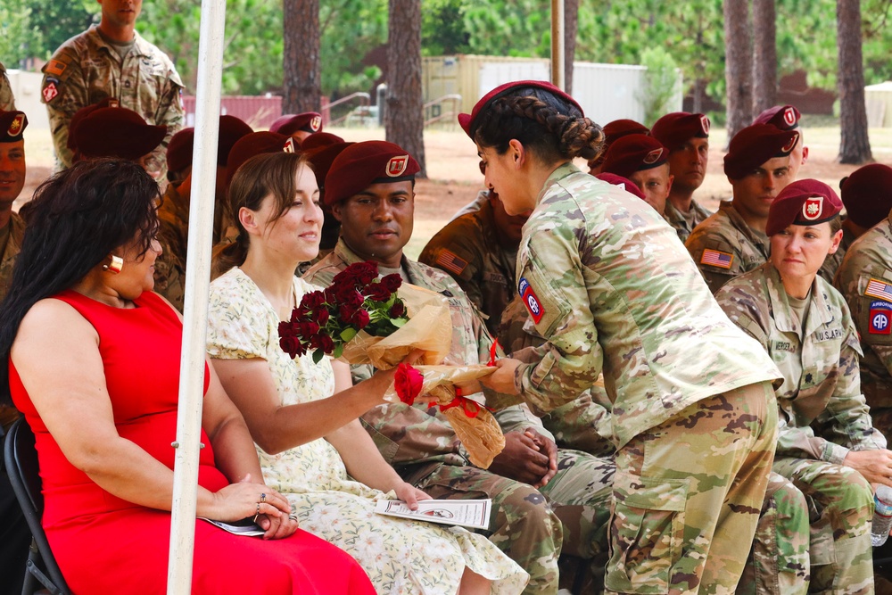 Bravo Company, 307th AEB Change of Command Ceremony