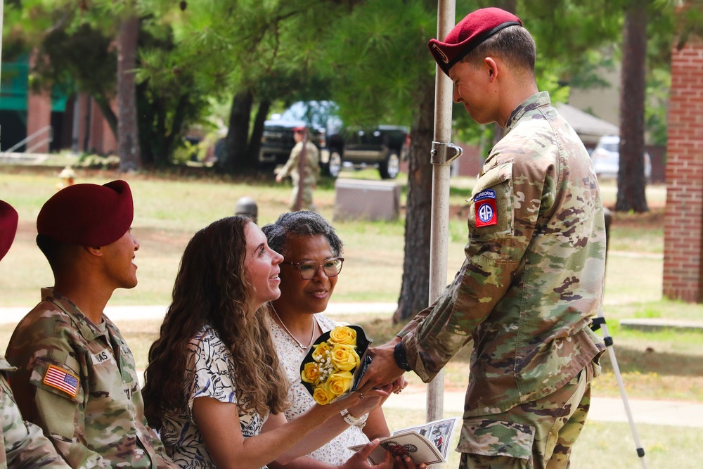 Bravo Company, 307th AEB Change of Command Ceremony