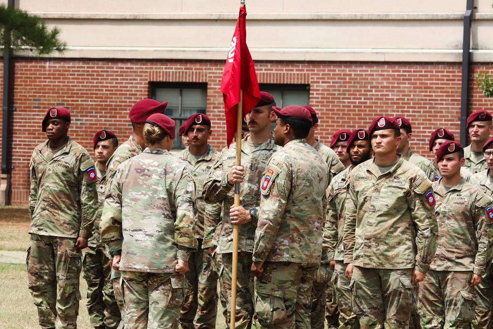 Bravo Company, 307th AEB Change of Command Ceremony