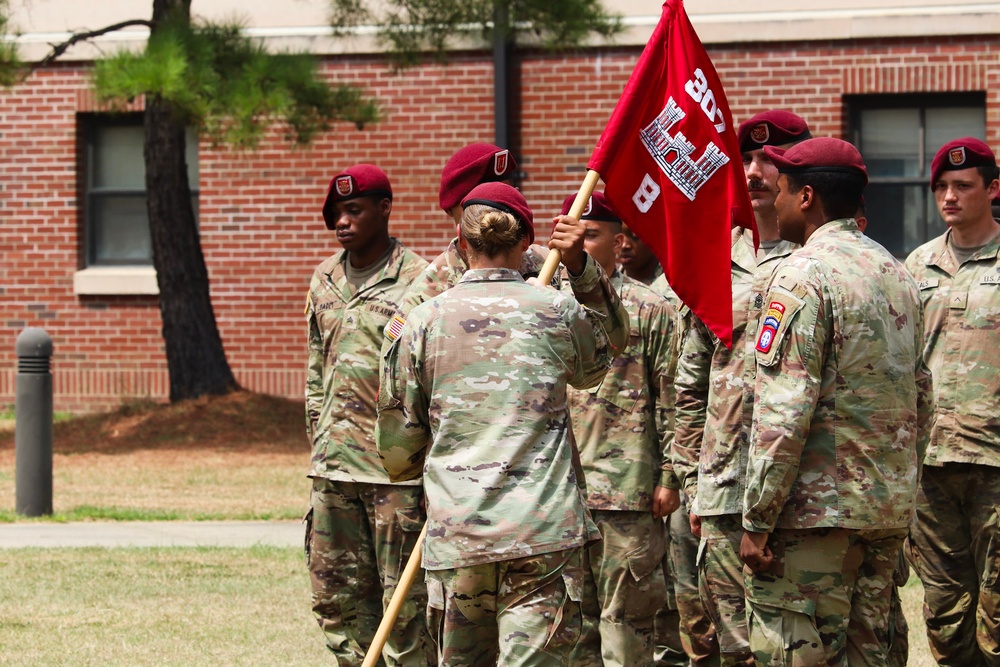 Bravo Company, 307th AEB Change of Command Ceremony