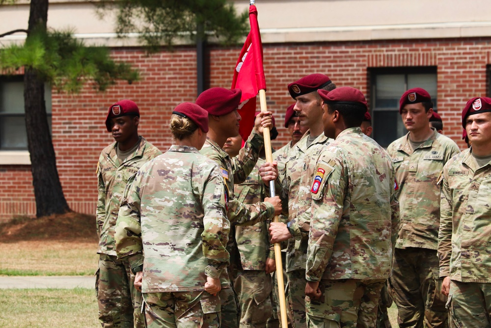 Bravo Company, 307th AEB Change of Command Ceremony