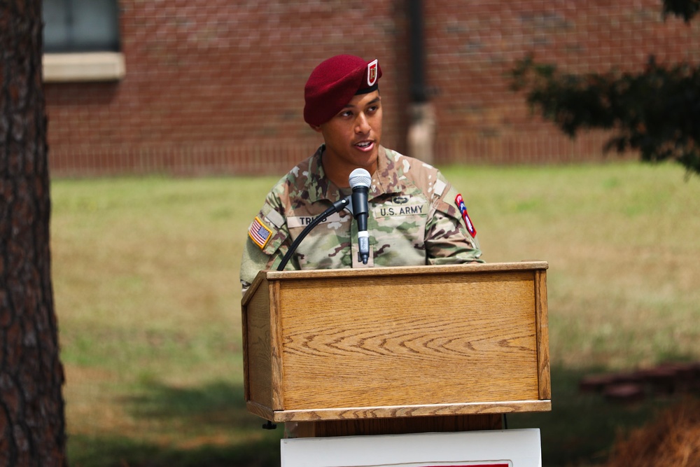 Bravo Company, 307th AEB Change of Command Ceremony