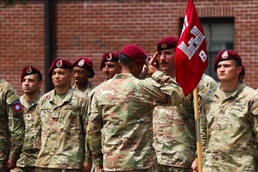 Bravo Company, 307th AEB Change of Command Ceremony