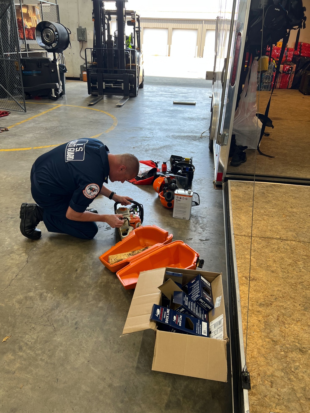 USCG Gulf Strike Team prepares for Hurricane Idalia