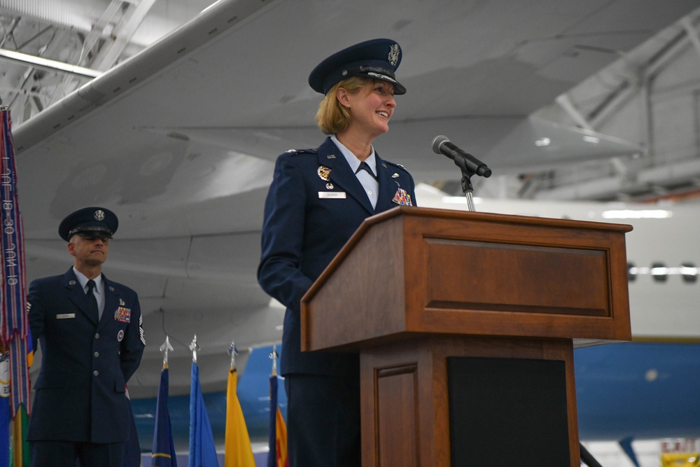 89th Airlift Wing Change of Command