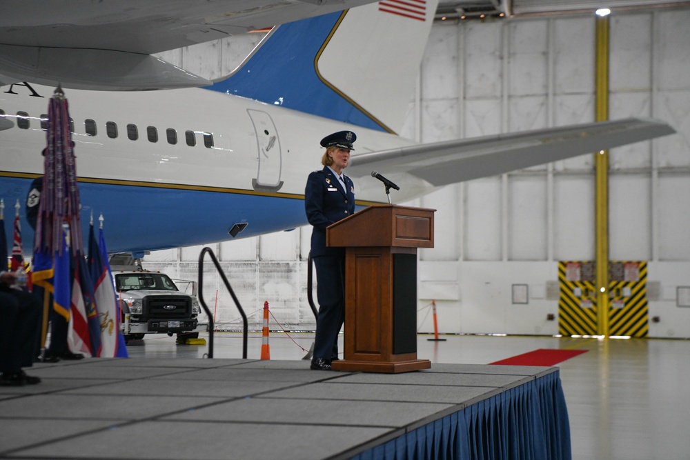 89th Airlift Wing Change of Command
