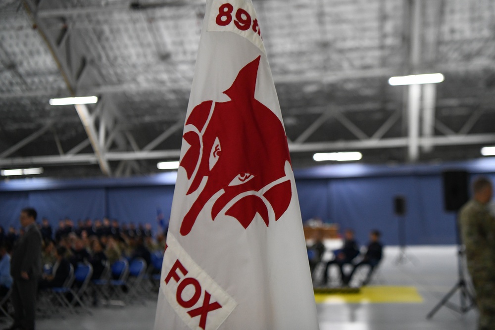 89th Airlift Wing Change of Command