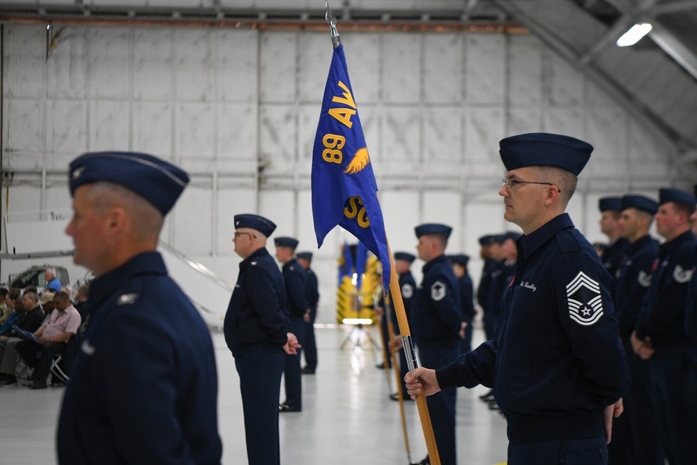 89th Airlift Wing Change of Command