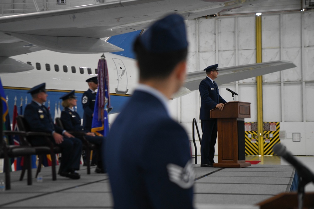 89th Airlift Wing Change of Command