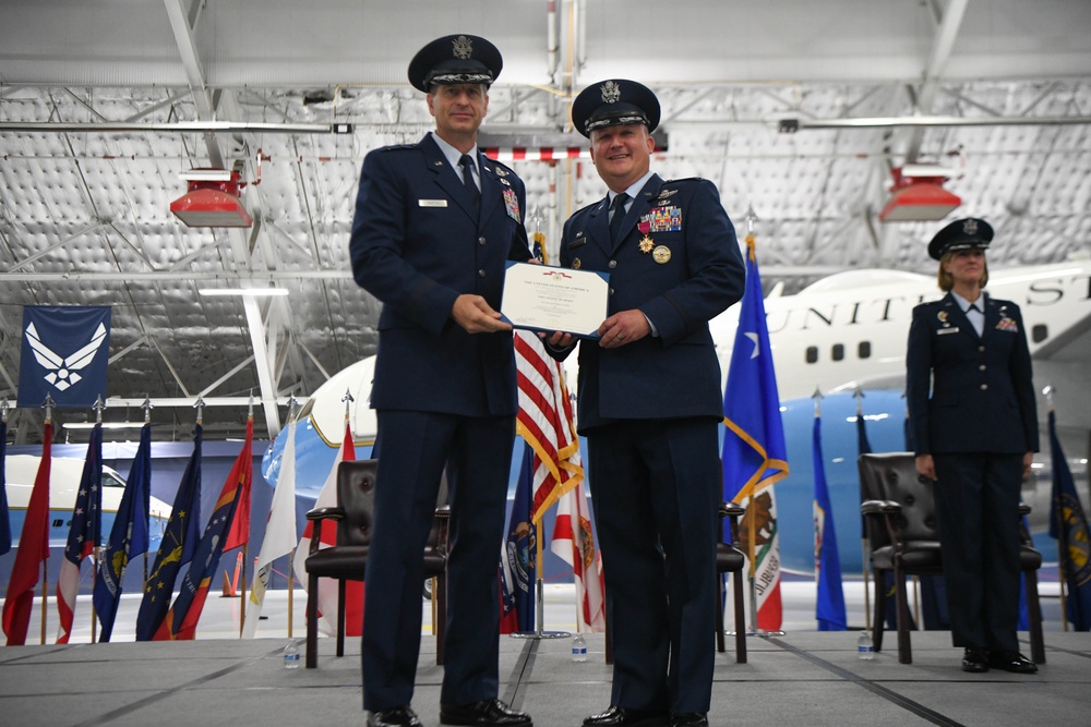 89th Airlift Wing Change of Command